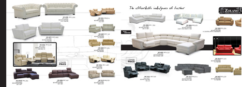 Zonalo Sofa Catalog Design