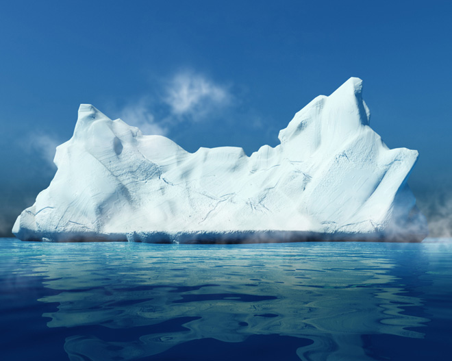  3D Ice Berg Design 