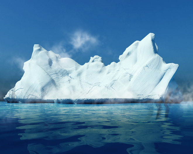  3D Ice Berg Design 