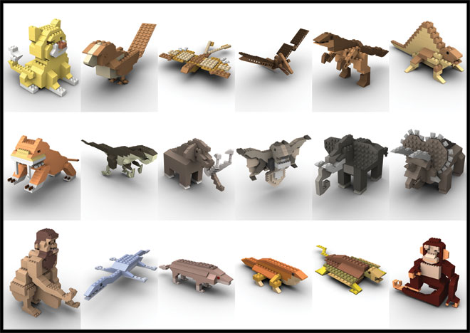 Lego Character 3D Design